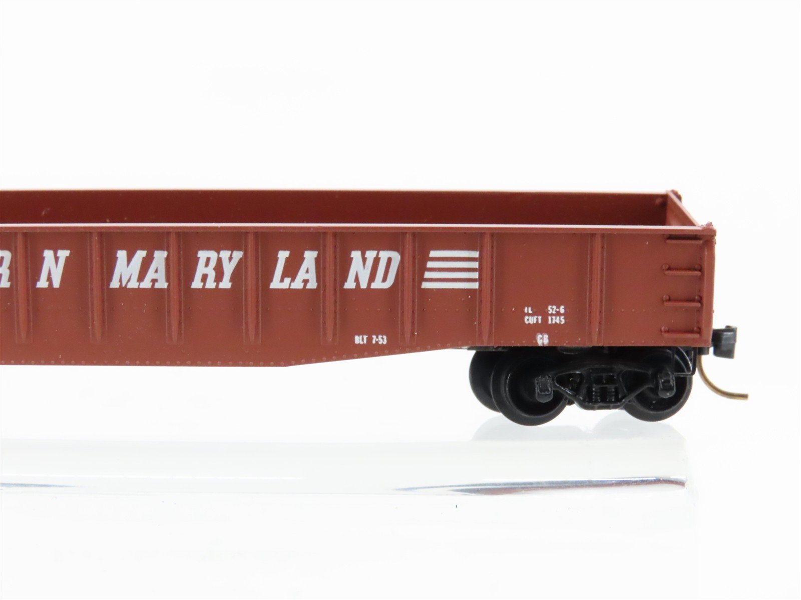 N Scale Micro-Trains/Kadee 46110 WM Western Maryland 50' Gondola #54646