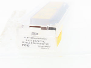 N Micro-Trains MTL 49390 URTC Bananas Fruit Dispatch 40' Wood Reefer #24013