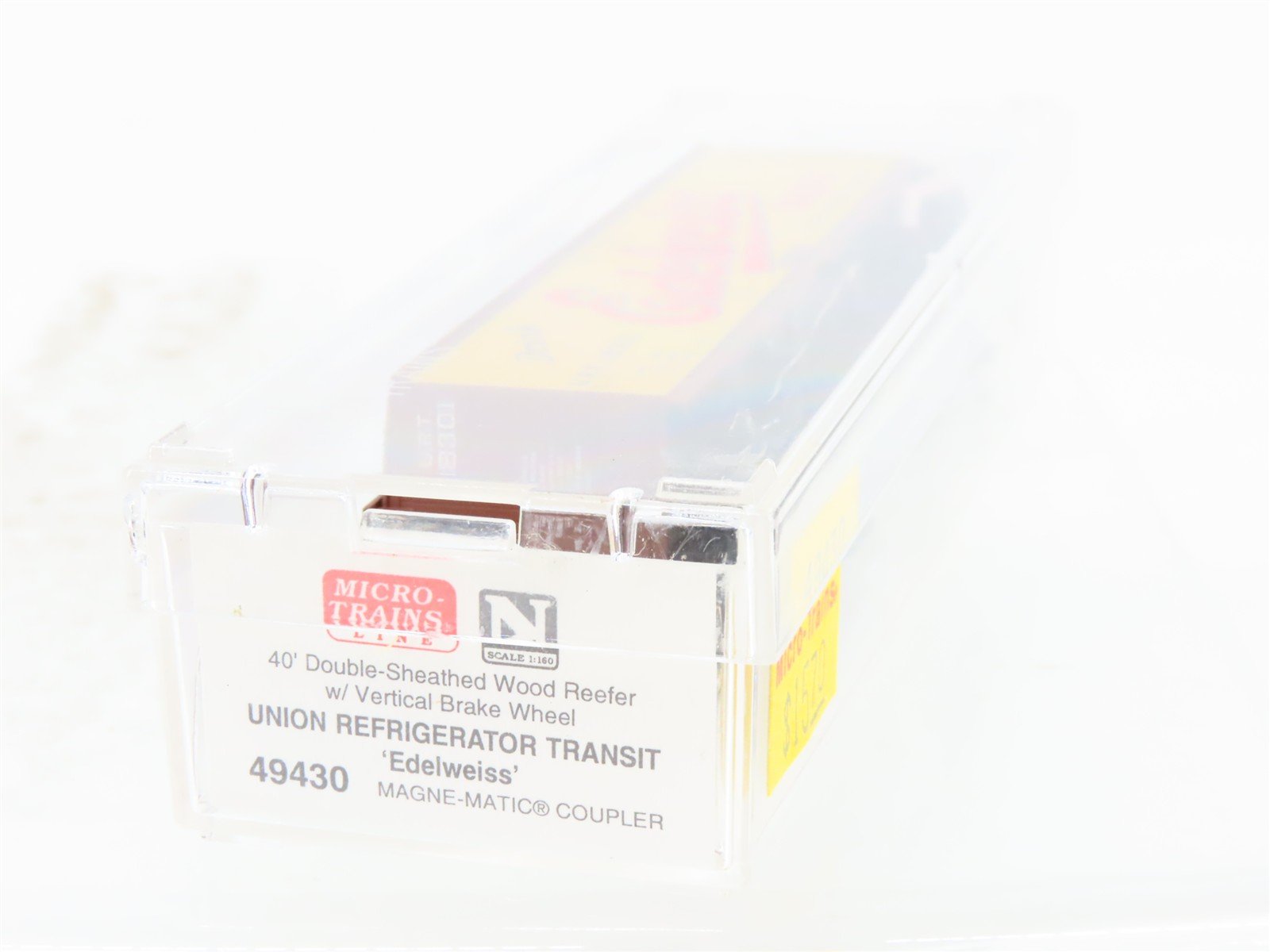 N Scale Micro-Trains MTL 49430 URT Edelweiss 40' Wood Reefer #18301
