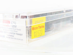 N Scale Micro-Trains MTL 49430 URT Edelweiss 40' Wood Reefer #18301