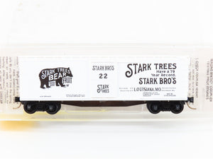 N Scale Micro-Trains MTL 42010 Stark Trees 40' Wood Boxcar #22