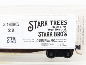 N Scale Micro-Trains MTL 42010 Stark Trees 40' Wood Boxcar #22
