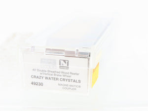 N Scale Micro-Trains MTL 49230 ART Crazy Water Crystals 40' Wood Reefer #417