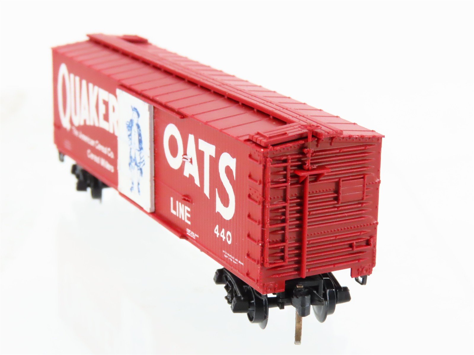 N Scale Kadee/Aksarben Quaker Oats 40' Wood Boxcar #440