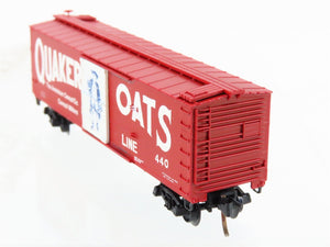 N Scale Kadee/Aksarben Quaker Oats 40' Wood Boxcar #440