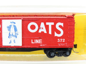 N Scale Kadee/Aksarben Quaker Oats 40' Wood Boxcar #372