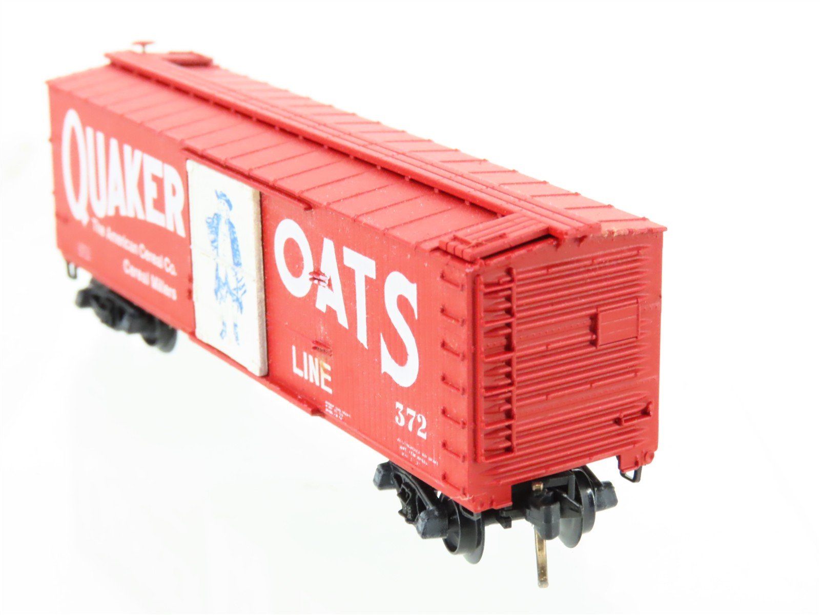 N Scale Kadee/Aksarben Quaker Oats 40' Wood Boxcar #372