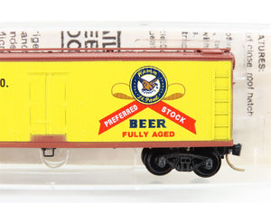 N Scale Micro-Trains/Kadee 47270 WFEX Theo Hamm Brewing 40' Wood Reefer #1302