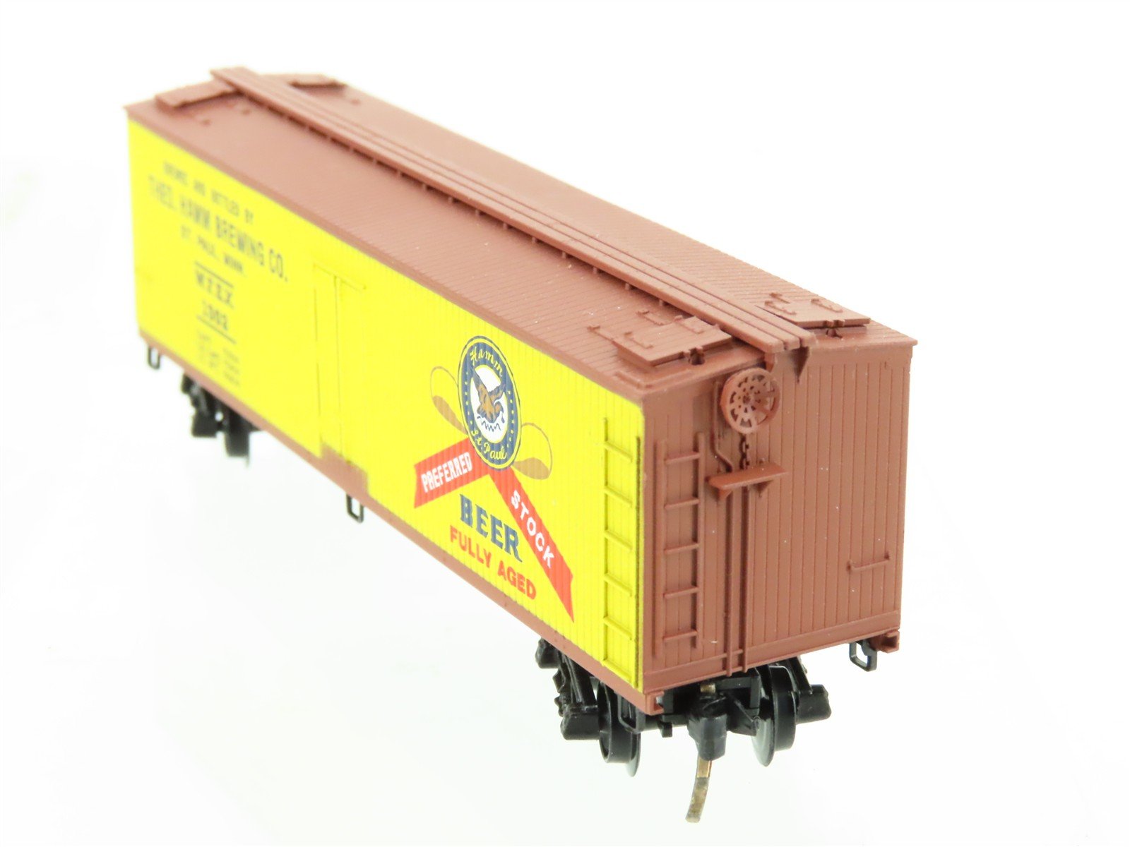 N Scale Micro-Trains/Kadee 47270 WFEX Theo Hamm Brewing 40' Wood Reefer #1302