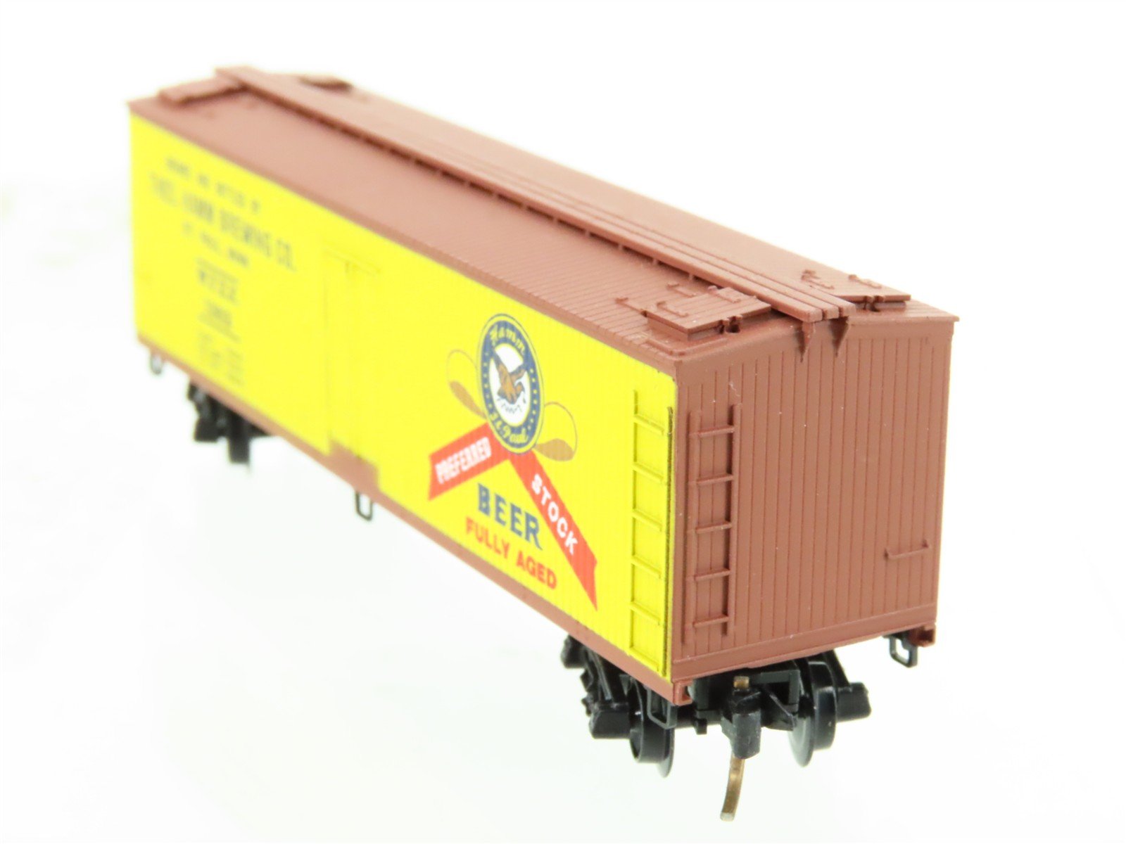 N Scale Micro-Trains/Kadee 47270 WFEX Theo Hamm Brewing 40' Wood Reefer #1302