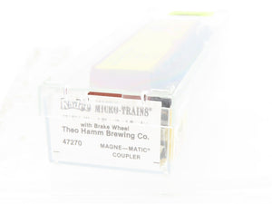 N Scale Micro-Trains/Kadee 47270 WFEX Theo Hamm Brewing 40' Wood Reefer #1302