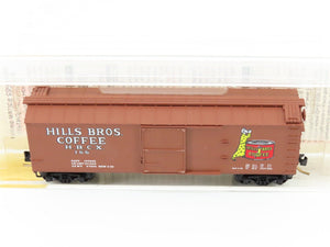 N Scale Micro-Trains MTL 42100 HBCX Hills Bros Coffee 40' Boxcar #166