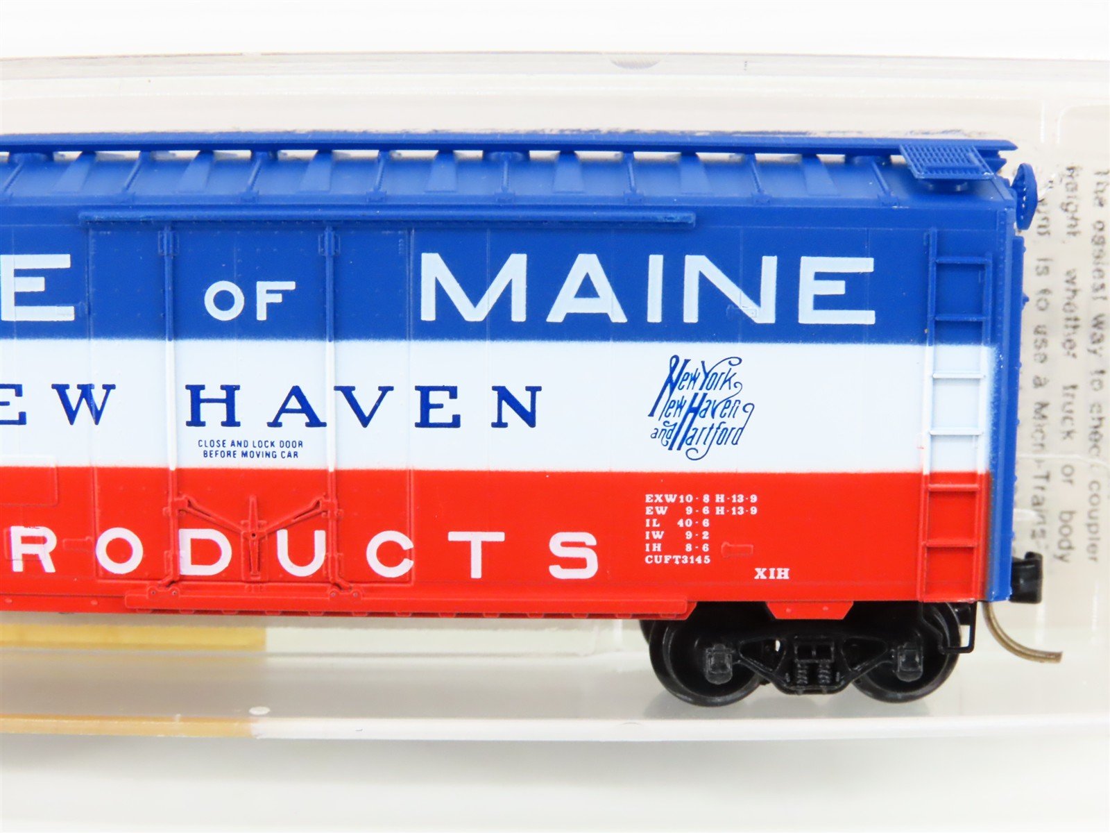 N Scale Micro-Trains MTL 21160 NH New Haven State of Maine 40' Boxcar #45004