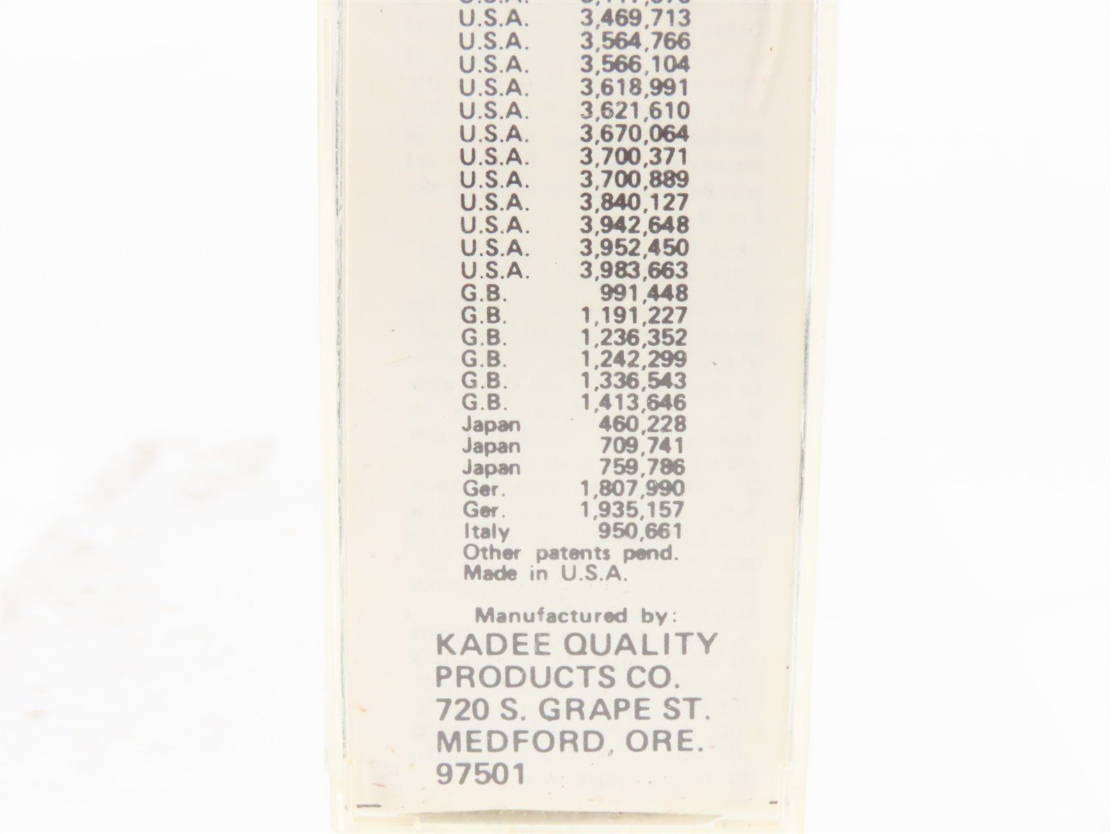 N Scale Micro-Trains/Kadee 47040 PPBX Peerbolte Onion 40' Reefer #3602