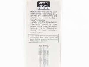 N Scale Micro-Trains MTL 49380 URTC West & Winks 40' Wood Reefer #10700
