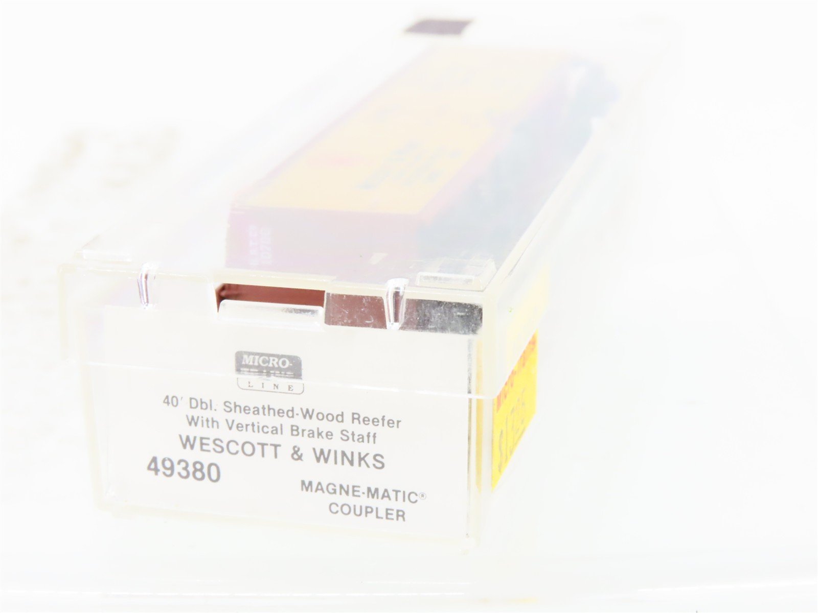 N Scale Micro-Trains MTL 49380 URTC West & Winks 40' Wood Reefer #10700