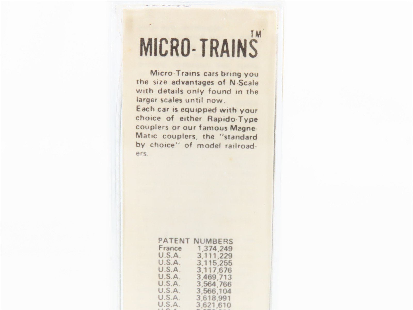 N Scale Micro-Trains MTL 42040 Menasha Woodenware 40' Wood Boxcar #242