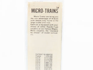 N Scale Micro-Trains MTL 42040 Menasha Woodenware 40' Wood Boxcar #242