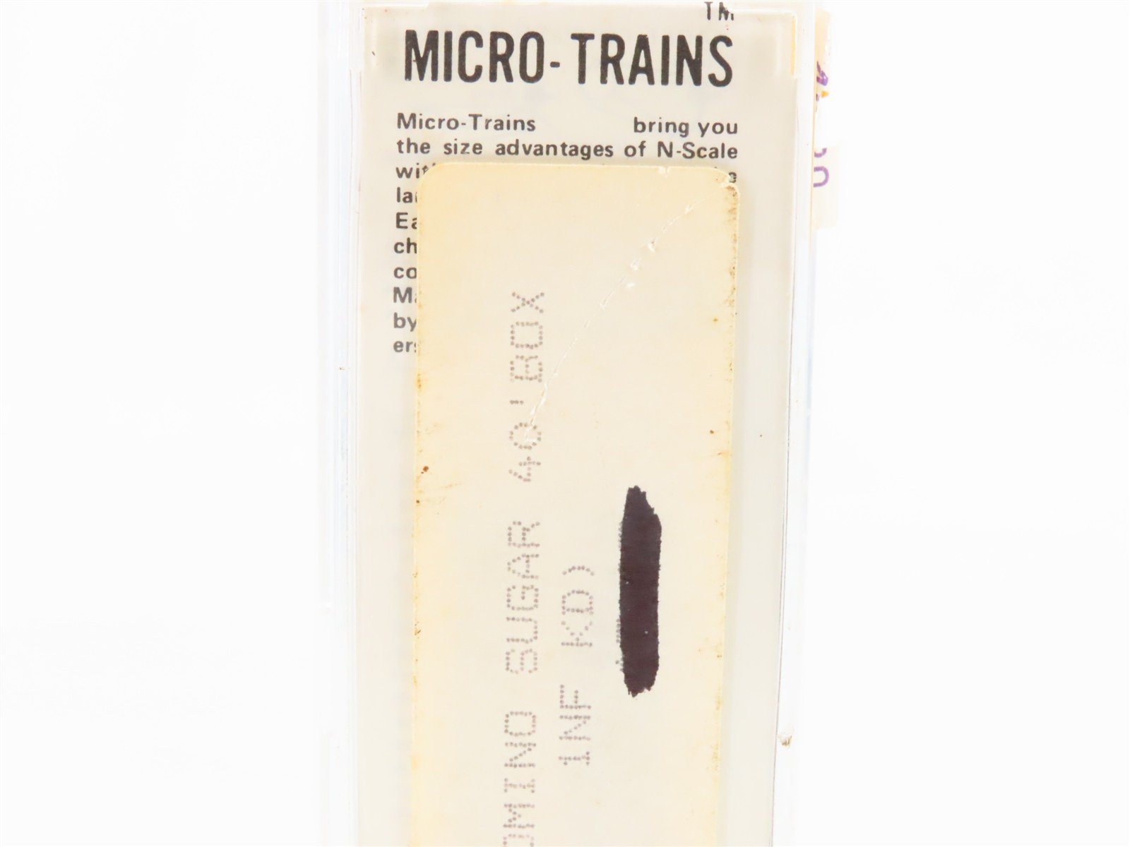 N Scale Micro-Trains/Kadee 42020 ASRX Domino Sugar 40' Wood Boxcar #497
