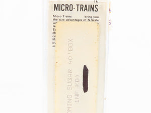 N Scale Micro-Trains/Kadee 42020 ASRX Domino Sugar 40' Wood Boxcar #497
