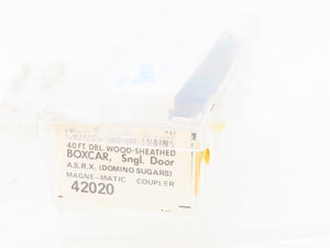 N Scale Micro-Trains/Kadee 42020 ASRX Domino Sugar 40' Wood Boxcar #497