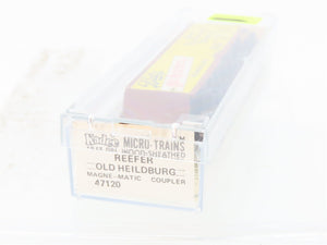 N Scale Micro-Trains/Kadee 47120 URTC Old Heidelberg 40' Wood Reefer #23120