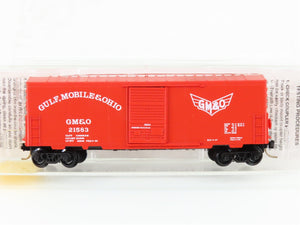 N Scale Micro-Trains MTL 24240 GMO Gulf Mobile & Ohio 40' Boxcar #21583