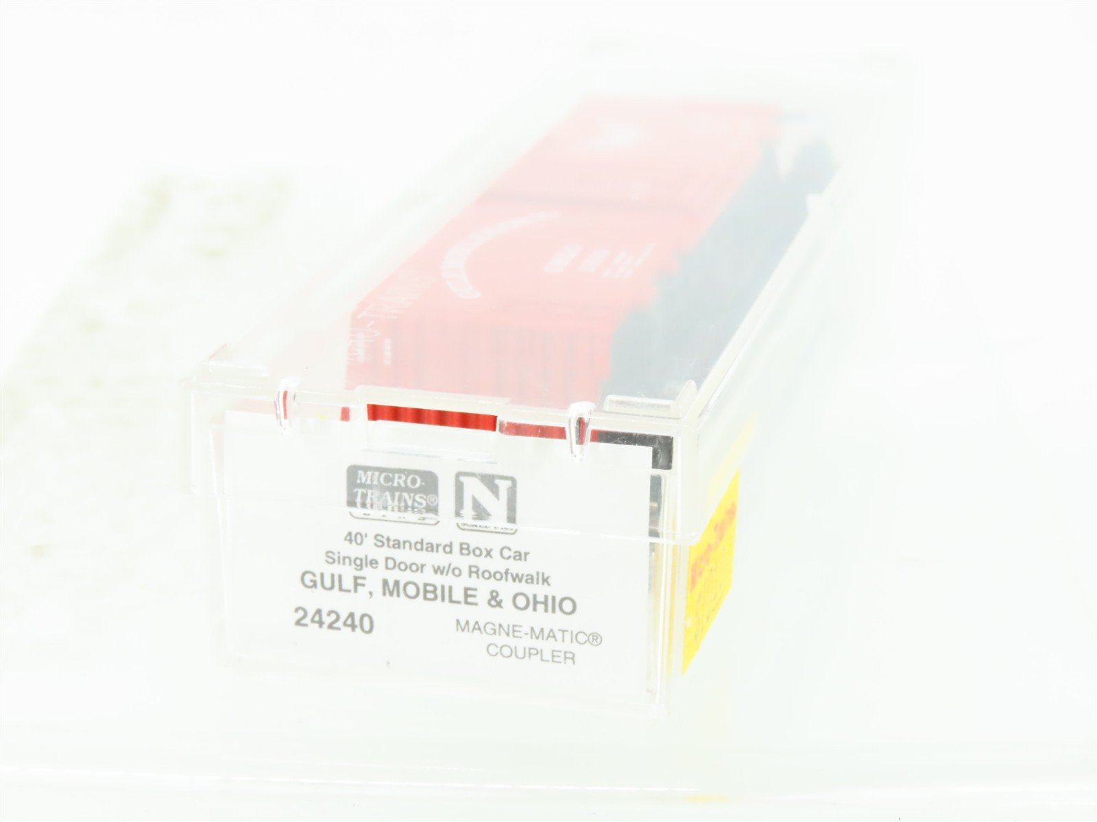N Scale Micro-Trains MTL 24240 GMO Gulf Mobile & Ohio 40' Boxcar #21583
