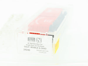 N Scale Micro-Trains MTL 24240 GMO Gulf Mobile & Ohio 40' Boxcar #21583