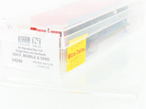 N Scale Micro-Trains MTL 24240 GMO Gulf Mobile & Ohio 40' Boxcar #21583
