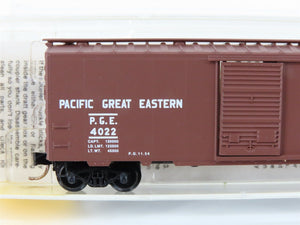 N Scale Micro-Trains MTL 20970 PGE Pacific Great Eastern 40' Boxcar #4022
