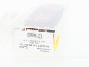 N Scale Micro-Trains MTL 20970 PGE Pacific Great Eastern 40' Boxcar #4022