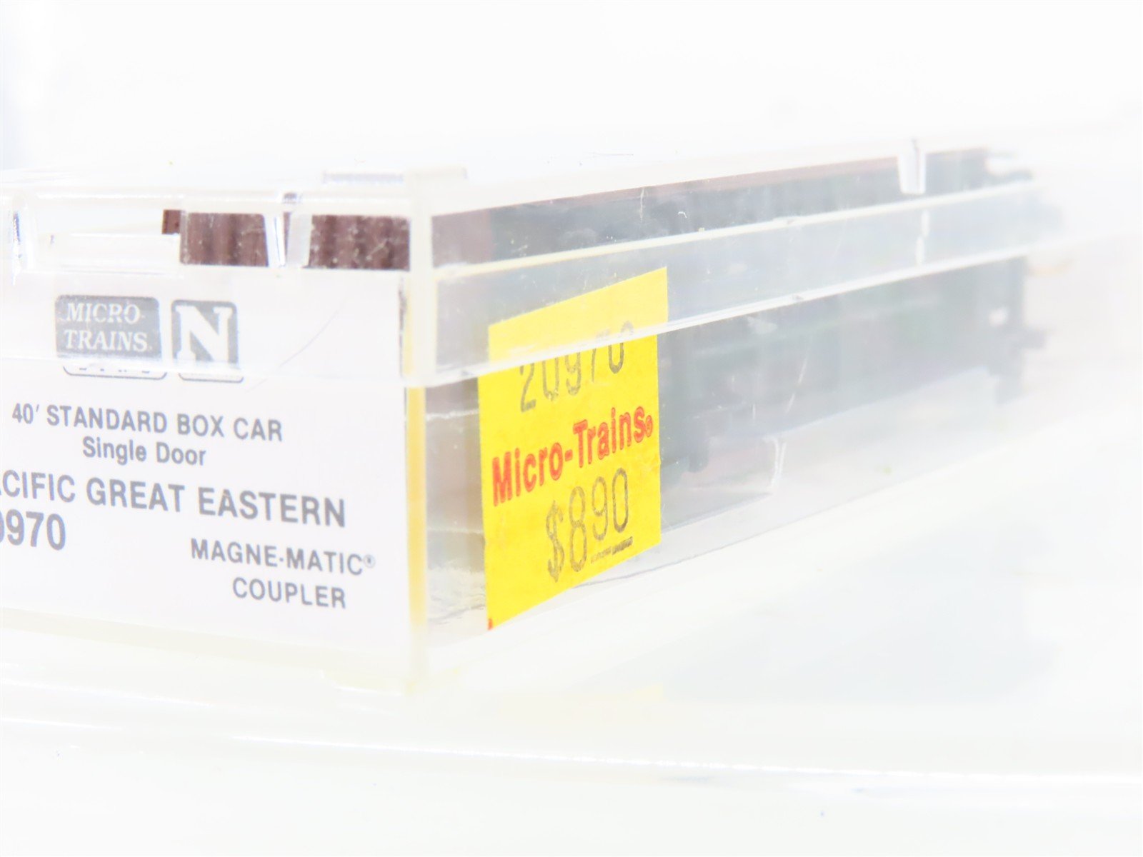N Scale Micro-Trains MTL 20970 PGE Pacific Great Eastern 40' Boxcar #4022