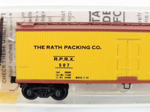 N Scale Micro-Trains/Kadee 47310 RPRX Rath Packing Co. 40' Wood Reefer #507