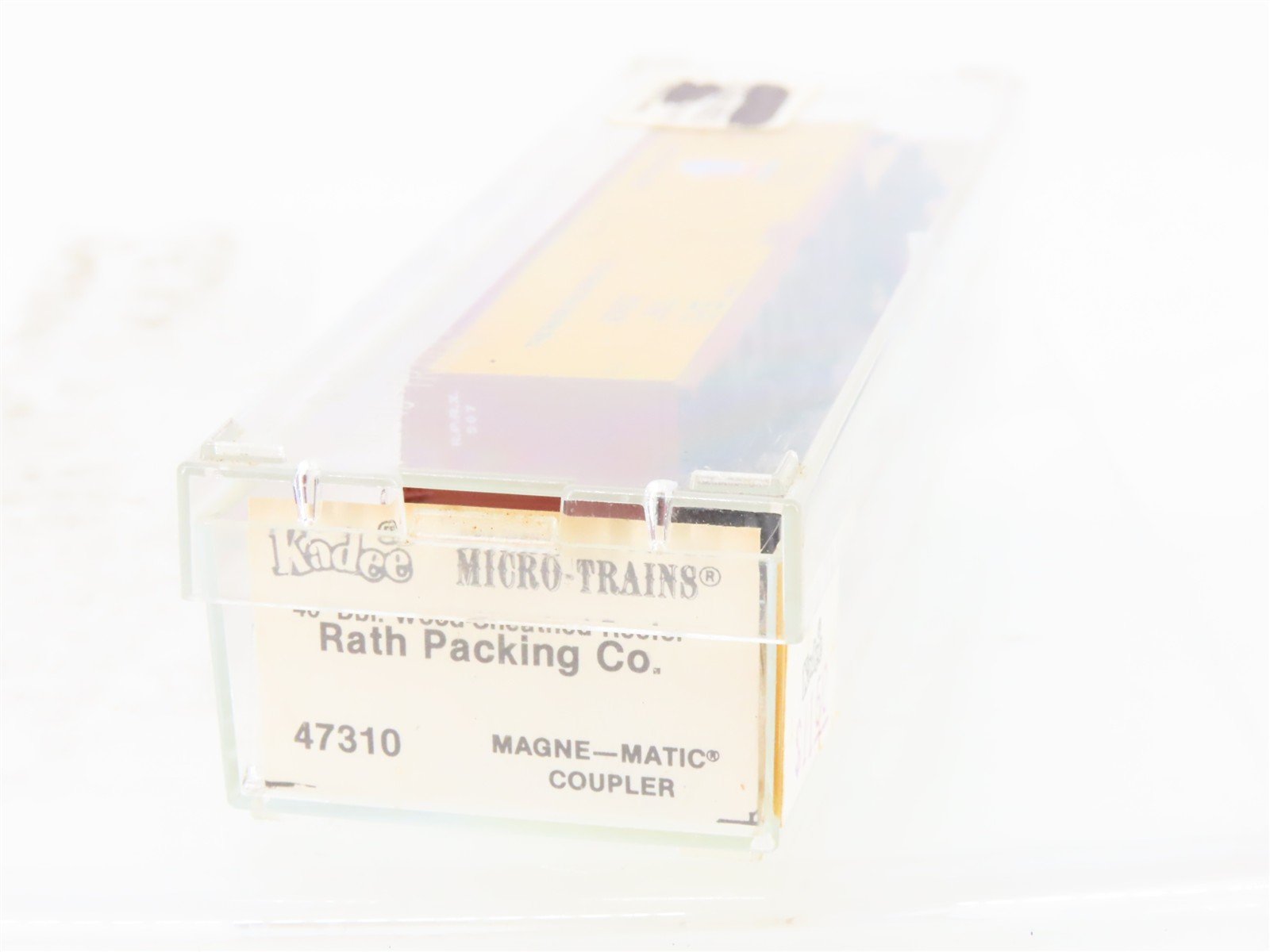 N Scale Micro-Trains/Kadee 47310 RPRX Rath Packing Co. 40' Wood Reefer #507