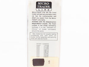 N Scale Micro-Trains MTL 20170 CBQ Burlington Route 40' Boxcar #62988
