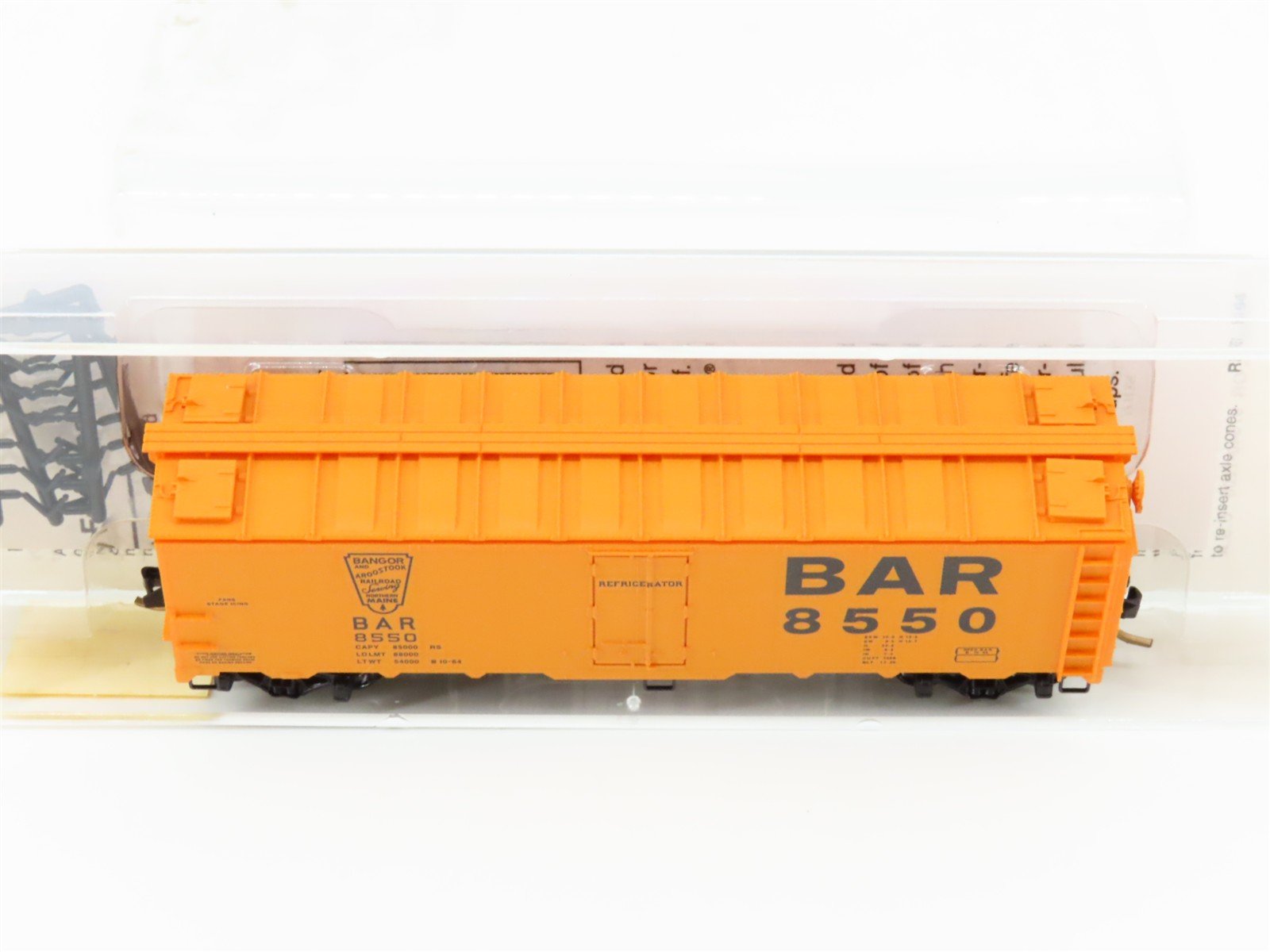 N Scale Micro-Trains MTL 59050 BAR Bangor & Aroostook 40' Ice Reefer #8550