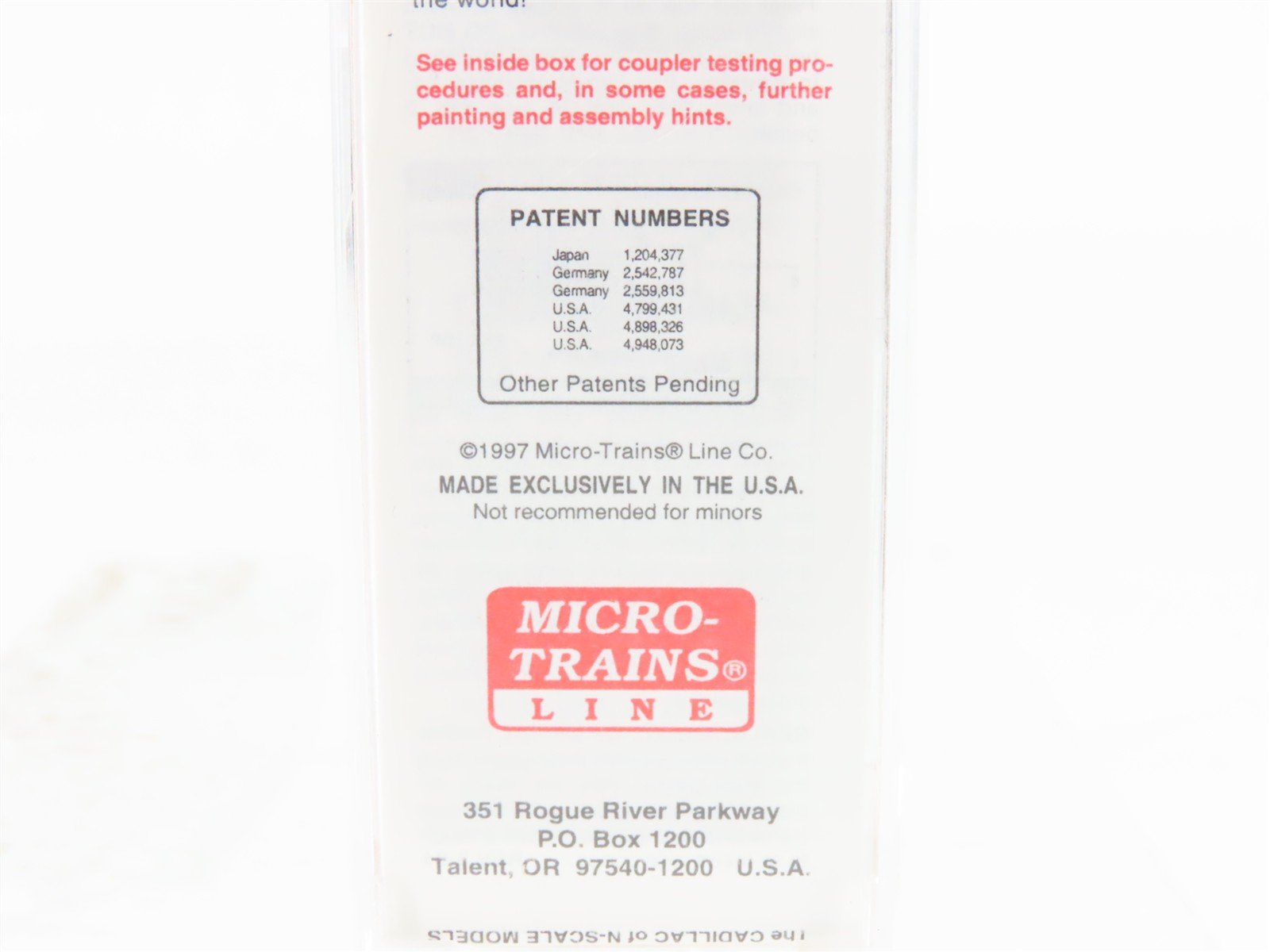 N Scale Micro-Trains MTL 59050 BAR Bangor & Aroostook 40' Ice Reefer #8550