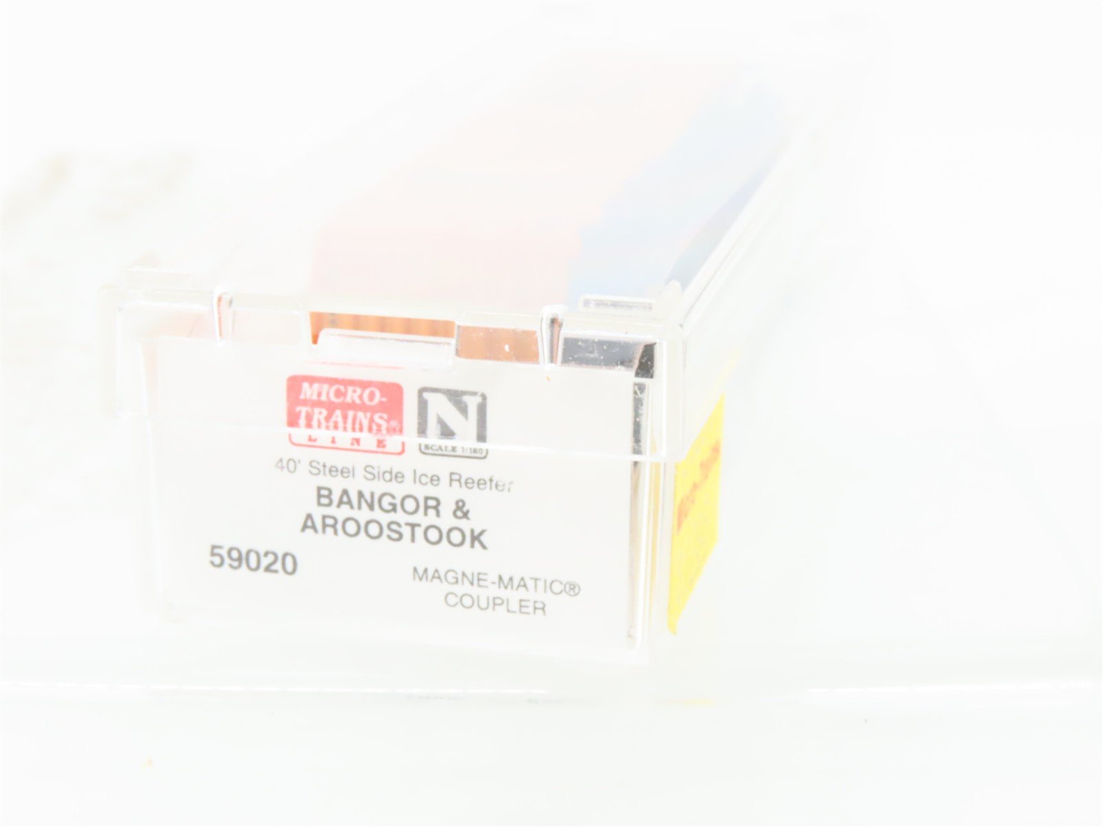 N Scale Micro-Trains MTL 59050 BAR Bangor & Aroostook 40' Ice Reefer #8550