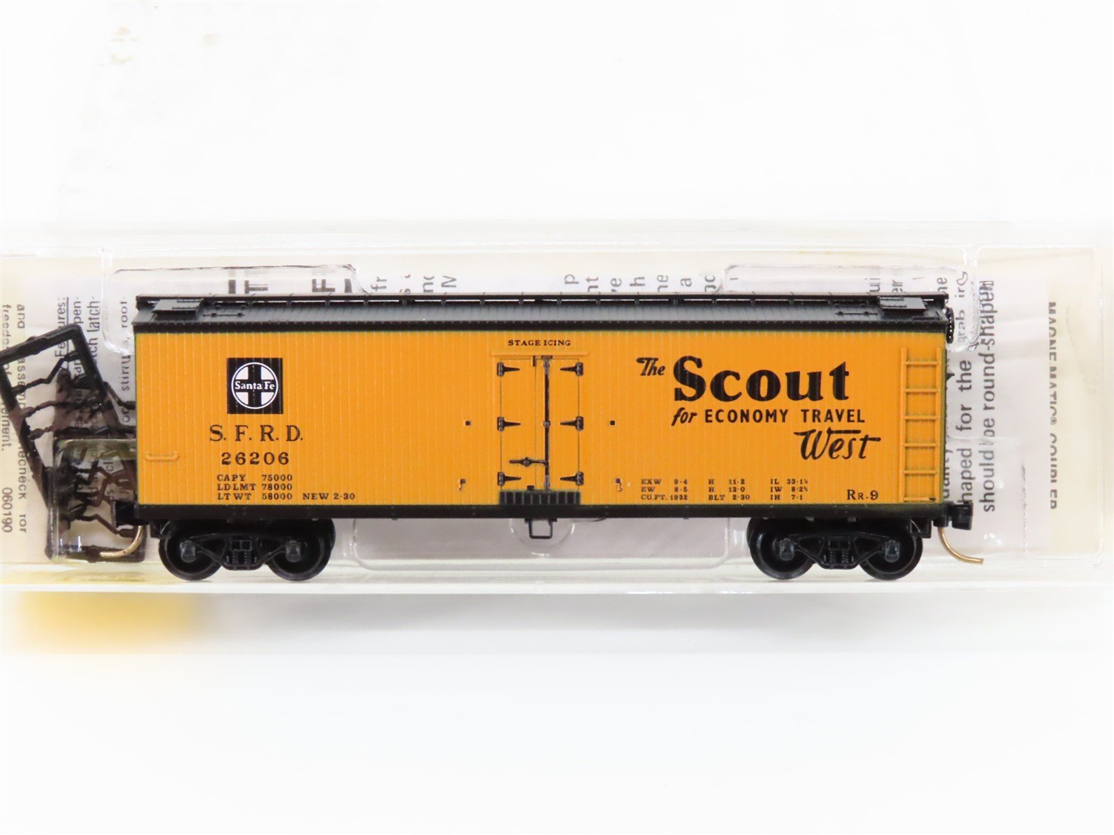 N Scale Micro-Trains MTL 47220 SFRD Santa Fe 