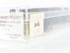 N Scale Micro-Trains MTL 20930 LNE Lehigh & New England 40' Boxcar #8019