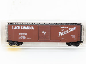 N Scale Micro-Trains MTL 31230 DL&W Lackawanna Phoebe Snow 50' Boxcar #12085