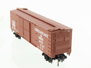 N Scale Micro-Trains/Kadee 43070 C&O Chesapeake & Ohio 40' Boxcar #12134
