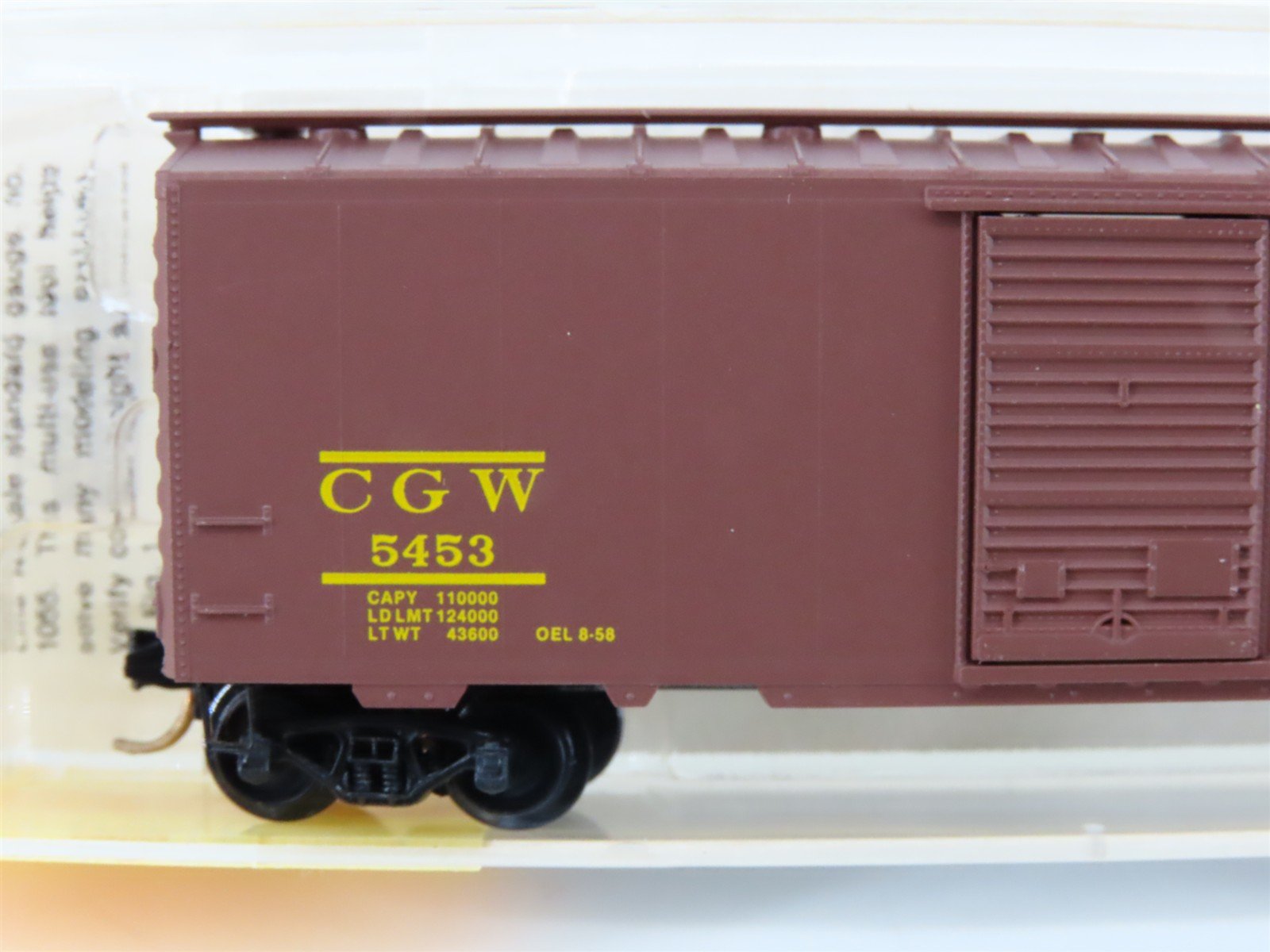 N Scale Micro-Trains/Kadee 20046 CGW Chicago Great Western 40' Boxcar #5453