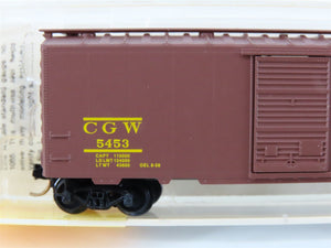 N Scale Micro-Trains/Kadee 20046 CGW Chicago Great Western 40' Boxcar #5453