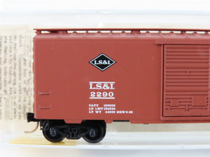 N Scale Micro-Trains/Kadee 20880 LSI Lake Superior & Ishpeming 40' Boxcar #2290