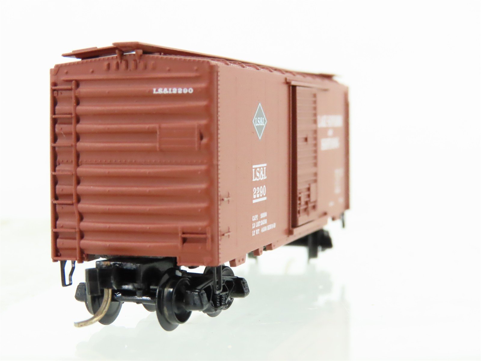N Scale Micro-Trains/Kadee 20880 LSI Lake Superior & Ishpeming 40' Boxcar #2290