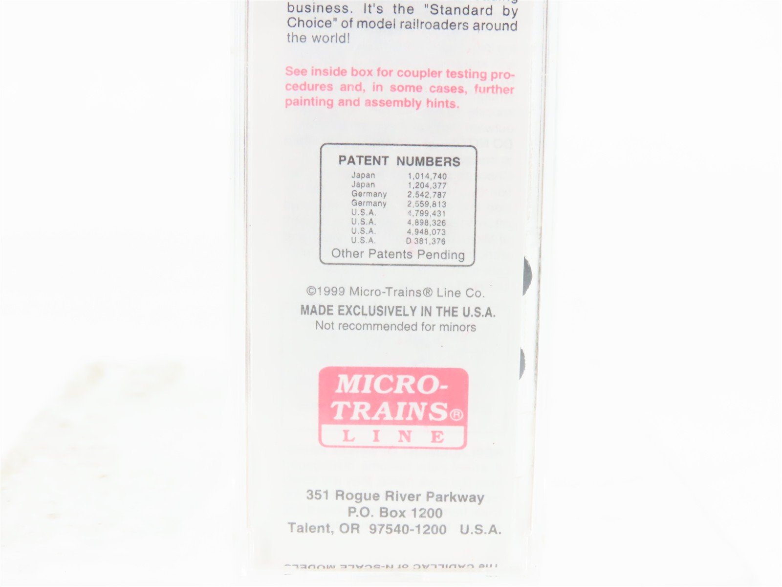 N Micro-Trains/Kadee 20496 RFP Richmond Fredericksburg Potomac 40' Boxcar #2892
