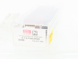 N Micro-Trains/Kadee 20496 RFP Richmond Fredericksburg Potomac 40' Boxcar #2892