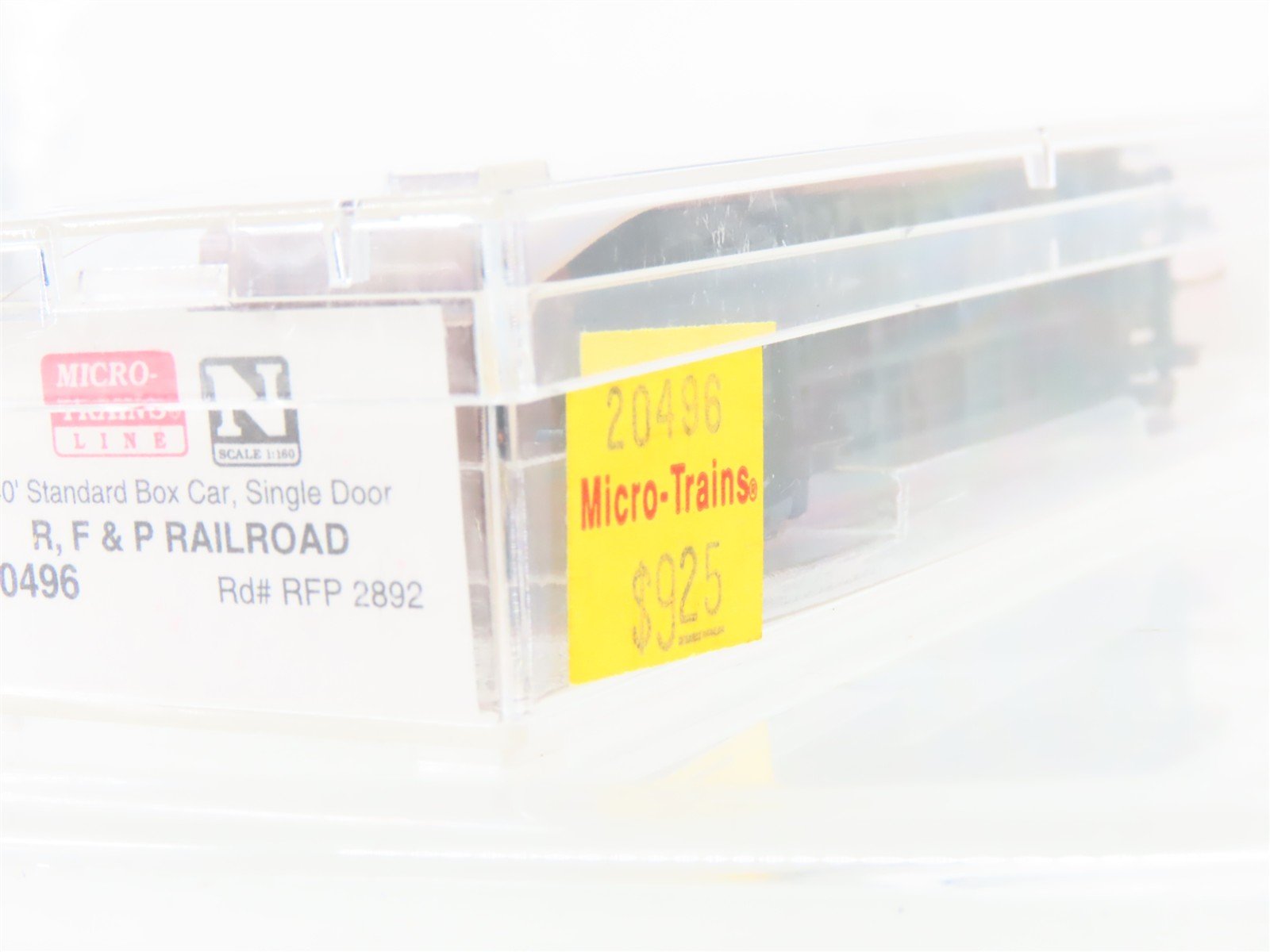 N Micro-Trains/Kadee 20496 RFP Richmond Fredericksburg Potomac 40' Boxcar #2892